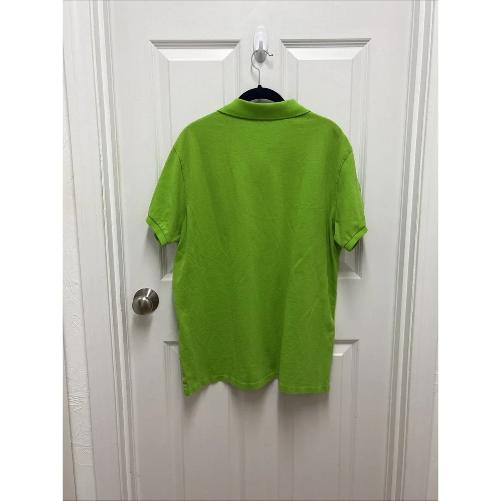 Polo‎ Ralph Lauren Bright Spring Green With Navy Big Pony - Size XL